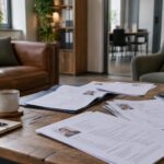 Recruter en PME : dossiers de candidature ouverts sur une table basse