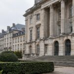 Répartition des compétences : façade d'un bâtiment institutionnel belge
