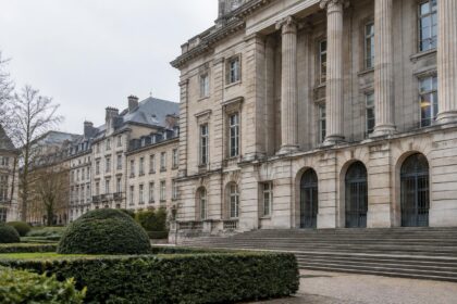 Répartition des compétences : façade d'un bâtiment institutionnel belge