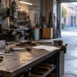 Reprendre une entreprise : intérieur d'un atelier belge en activité