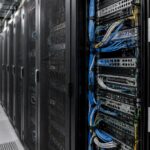 RGPD et intelligence artificielle : baie de serveurs dans un local technique